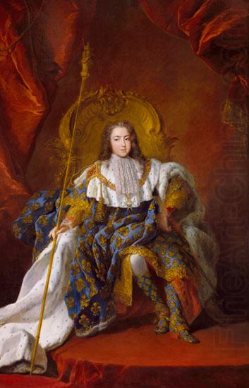 Alexis Simon Belle Portrait of Louis XV of France china oil painting image